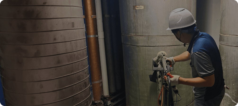 대기자가측정 채취자